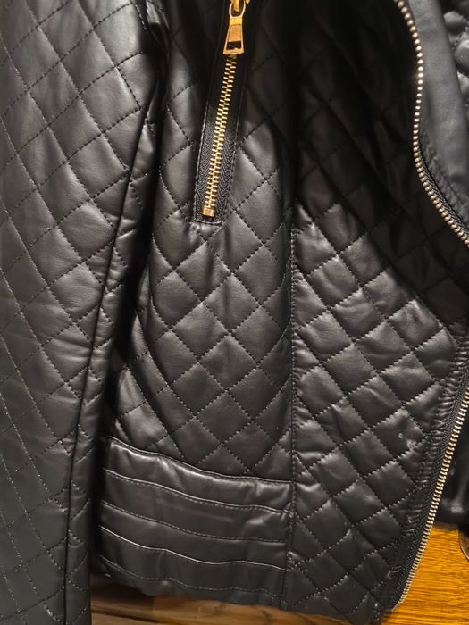 Ramoneska pikowana czarna 36/38