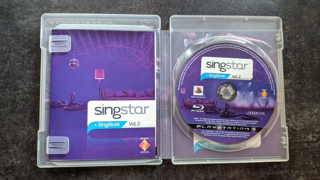 Singstar Vol. 2 PS3 + gratis!