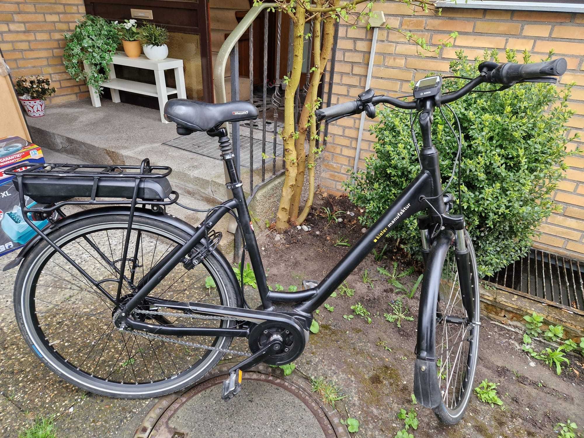 Rower miejski damski Elektrvczny KIELER MANUFAKTUR  2022 rok