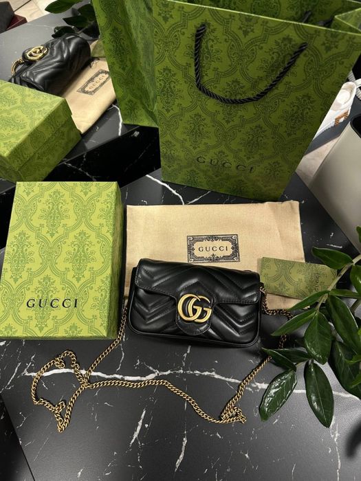 Сумка gucci marmont mini повний комплект бутика максимальна версія
