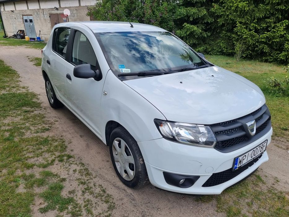 Dacia Sandero 1.5 Dci 2016r Uszkodzony Jezdny Transport