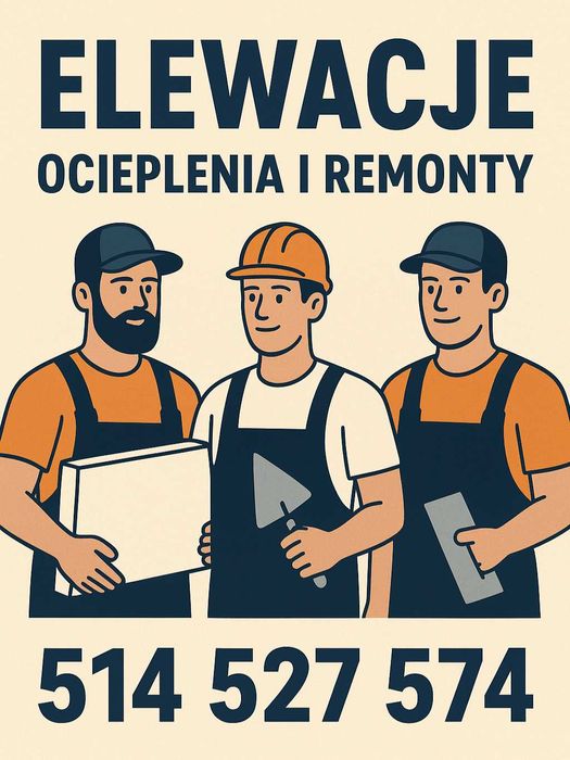 Elewacje, ocieplenia i remonty