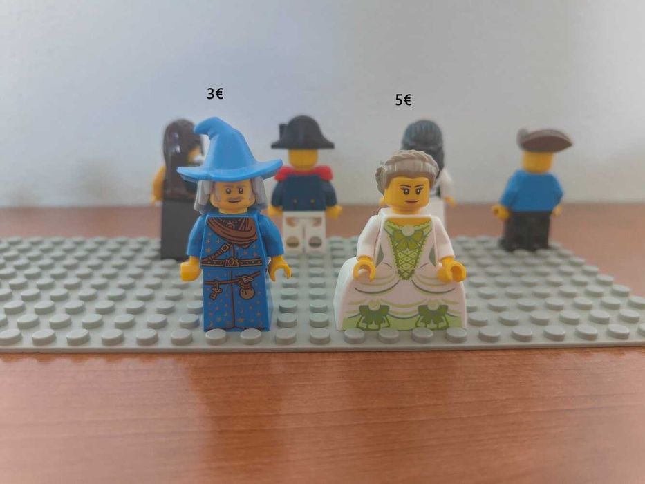 Lote Minifiguras Lego Pirates e Castle