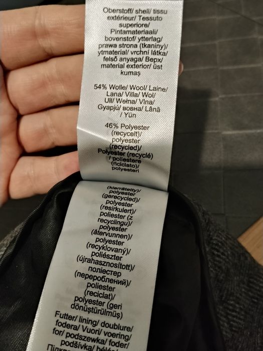 Spodnie materiałowe