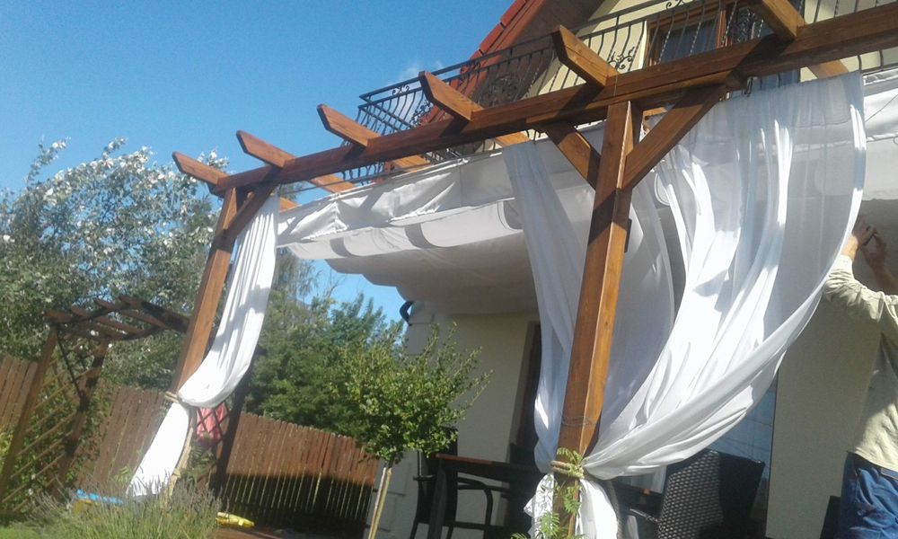 Pergola ogród zimowy  taras wiata