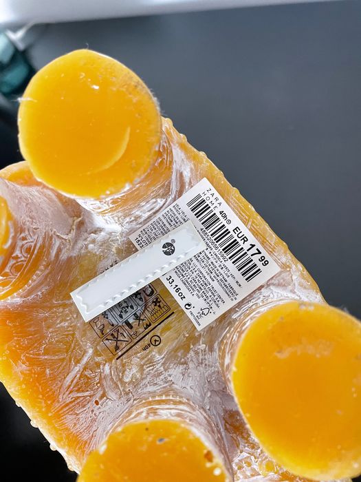 Vela decorativa Elefante amarelo Zara Home