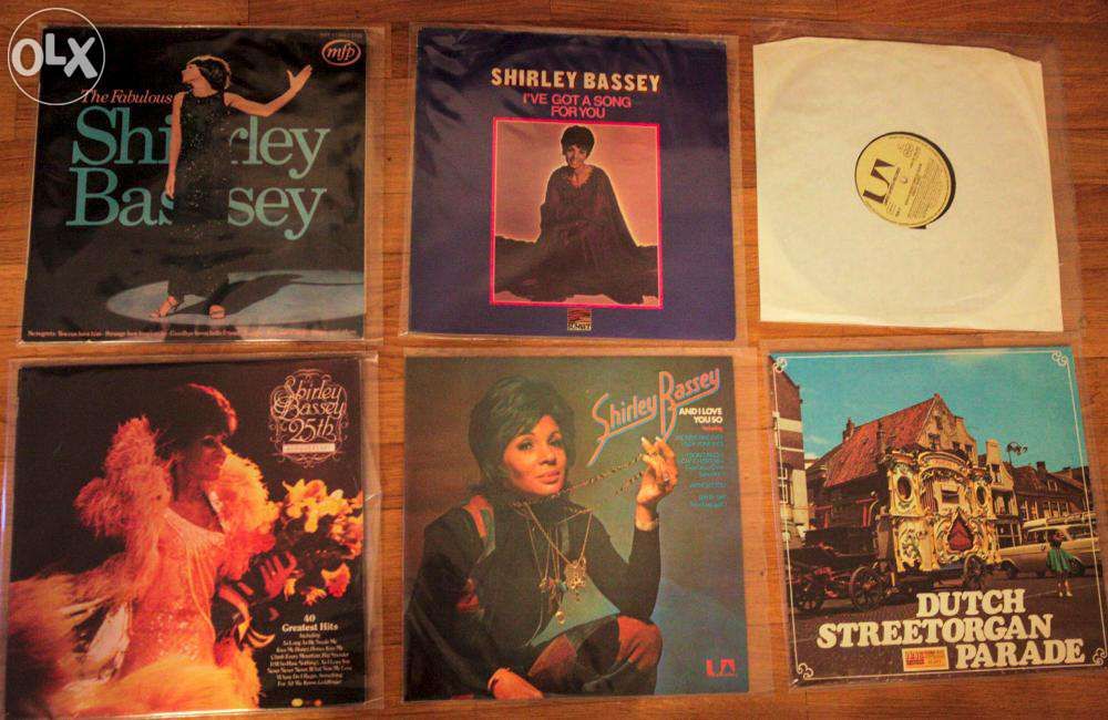 Discos Vinil - russos shirley bassey mireille mathieu - LPs