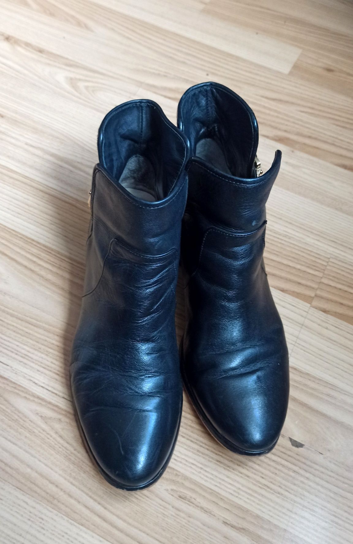 Skórzane botki Michael Kors 40