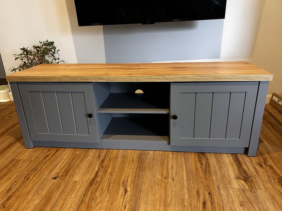 Szafka TV JYSK, model Markskel, ciemnoszary