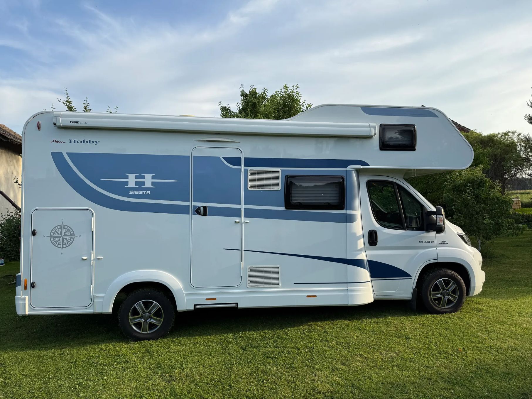 Hobby Kamper,camper I właściciel garażowany 6-osób  I właściciel,salon Polska serwis,rtv ,2x klima ,kamera,bezwypadkowy