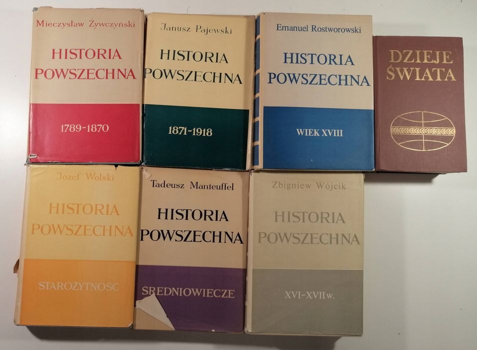7x Historia powszechna starożytność średniowiecze XVI XVII XVIII XIX