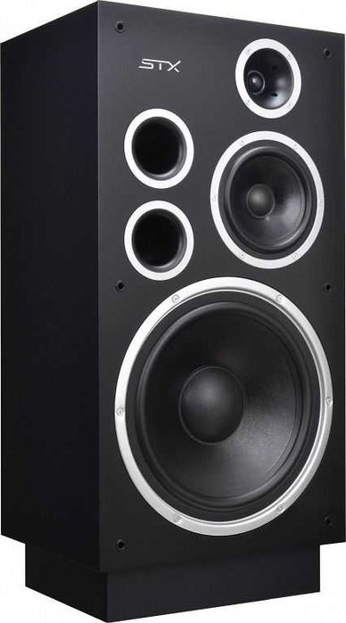 Kolumny podłogowe stereo STX F-330n - czarne