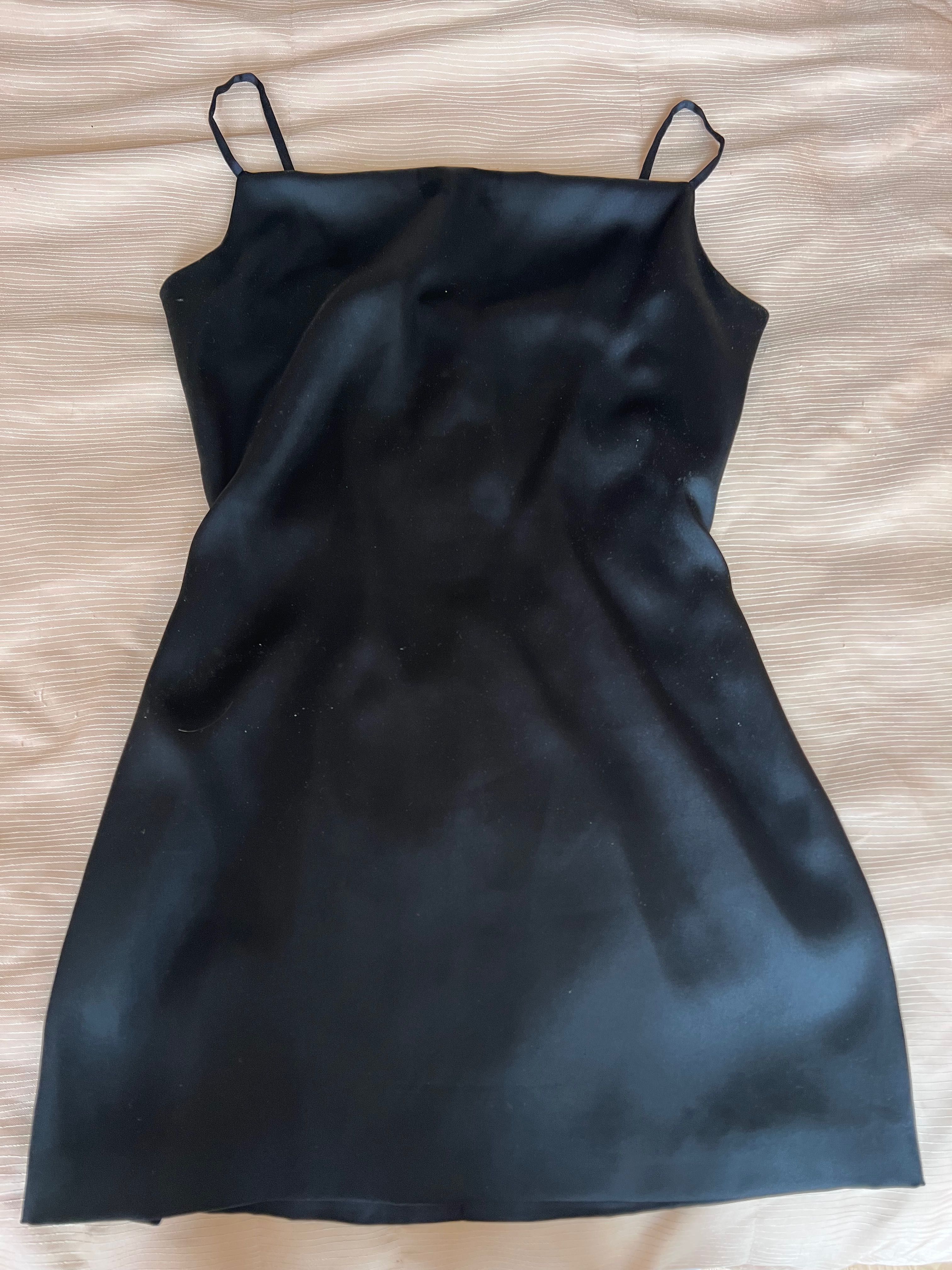 Черное мини платье, новое
