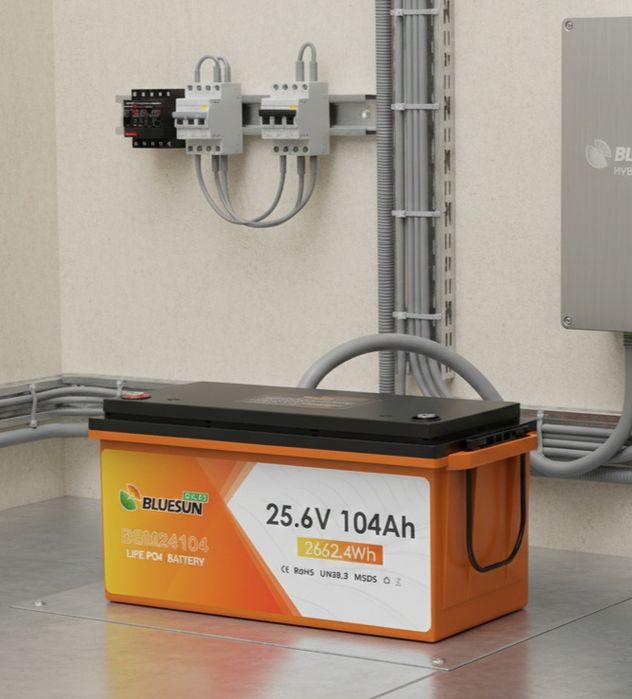 LiFePO4 акумулятор BSM 24V 104Ah — надійне рішення для інвертора та ав