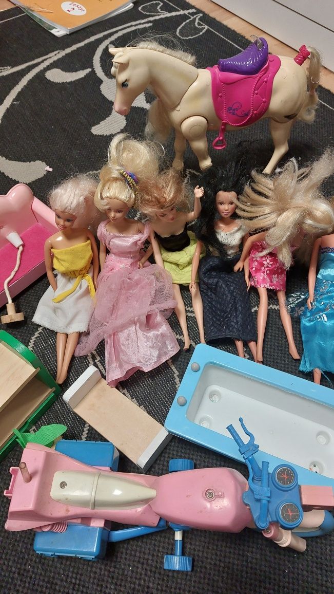 Domek dla lalek barbie + gratisy mdf plyta winda