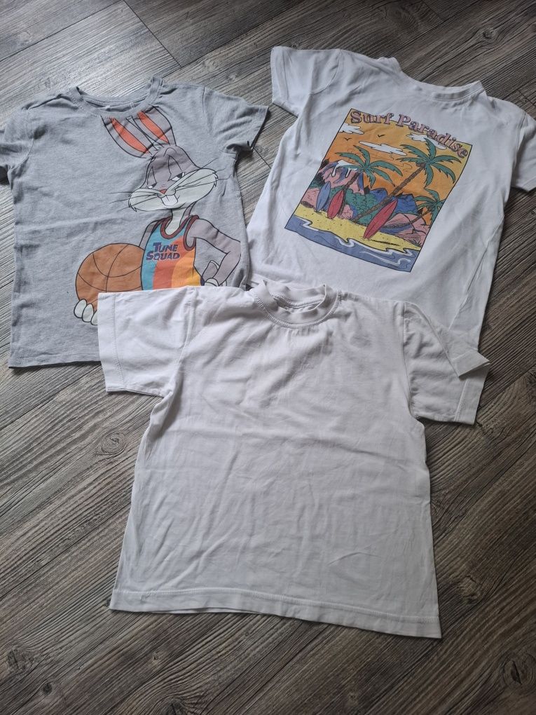 Tshirty chłopięce roz 134