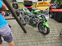 Kawasaki z 125  2019r. 9tyś km , 1 właściciel,  uszkodzona kat. B