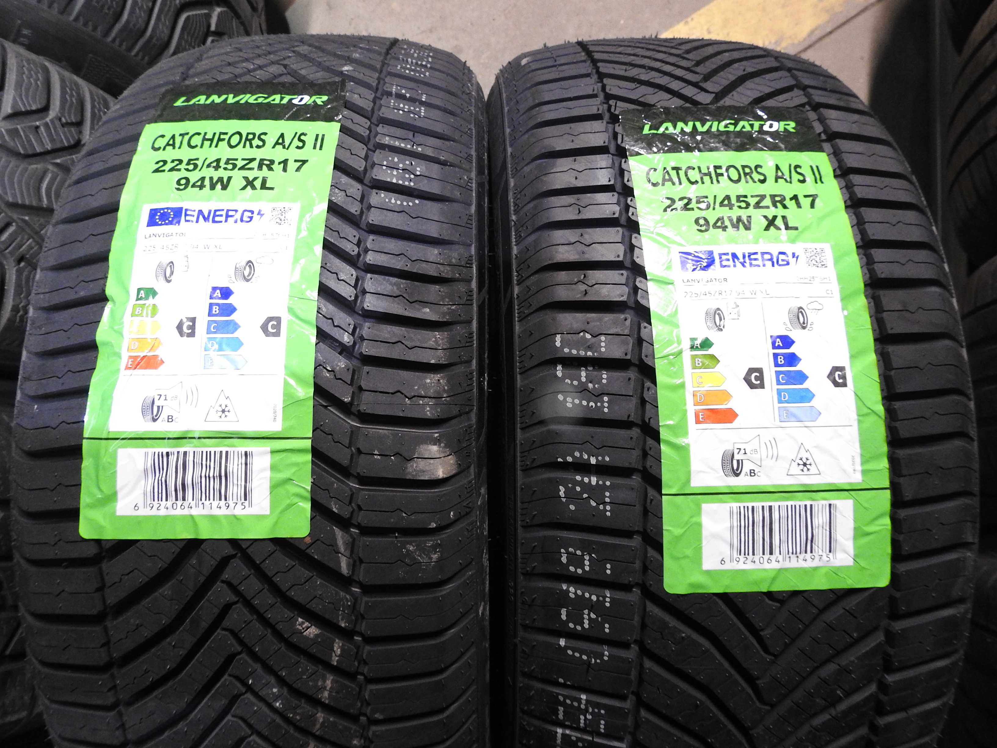 2x Lanvigator Catchfors A/S II 225/45 R17 94 W XL