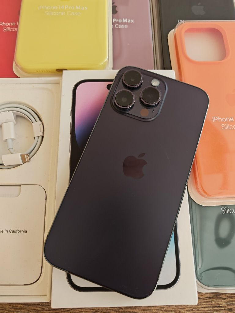 iPhone 14 Pro Max 256GB Roxo Em  Bom estado Aceito Retomas