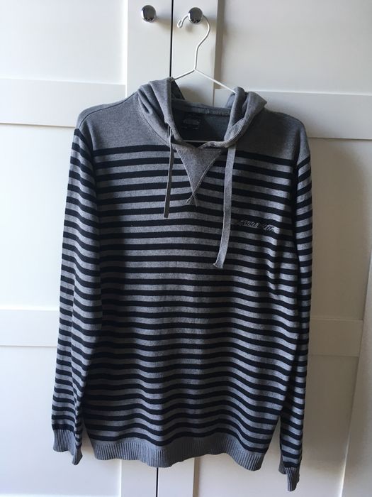 Meski sweter/ Prążek/ szary/ M