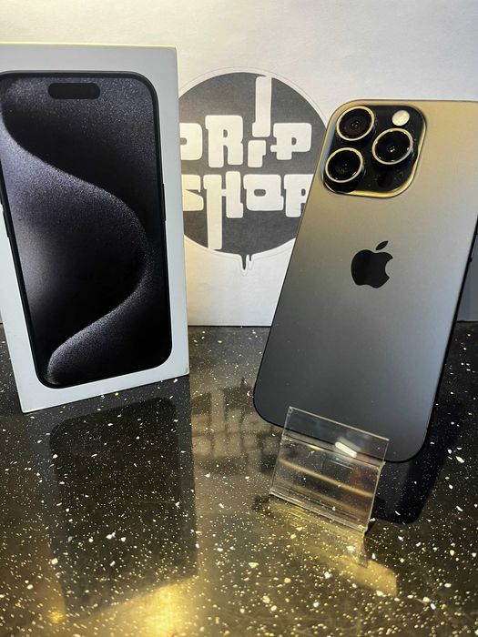 Iphone 15 Pro Czarny 128GB Bateria:87%/Gwarancja/SklepGSM/Lach