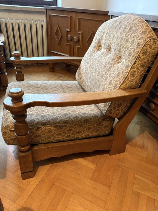 Zestaw wypoczynkowy mebli Mieszko PRL epokowy