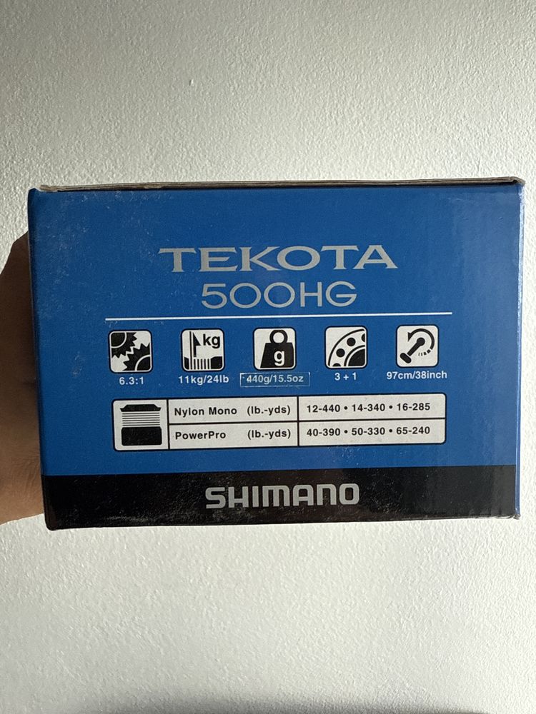 Multiplikator Shimano Tekota 500HG