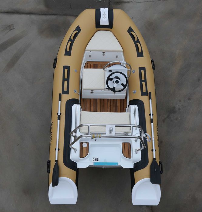 Motorówka RIB 360 Hypalon, Silnik Suzuki DF20ARS, przyczepa Brenderup