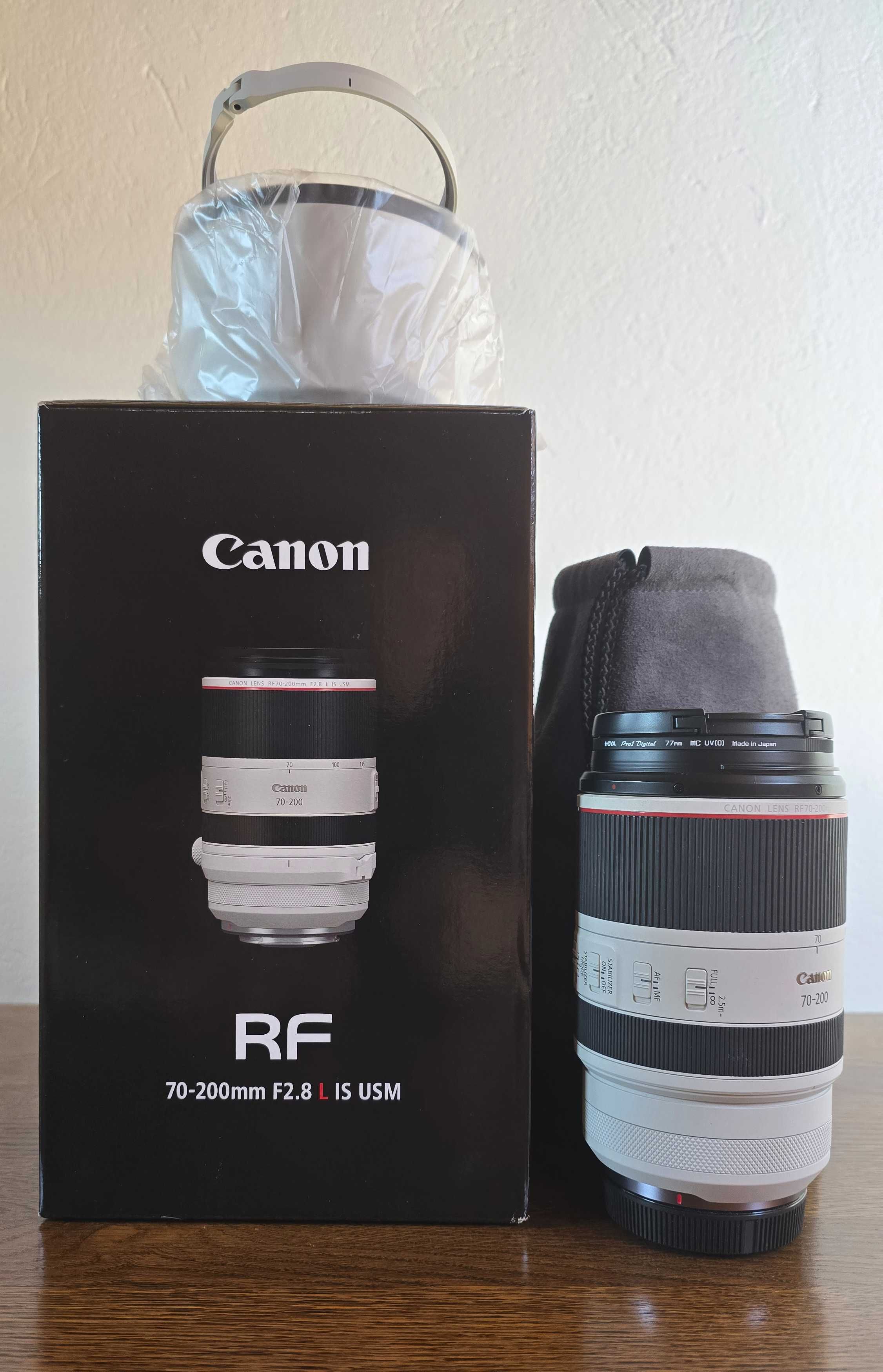 CANON RF 70-200 mm f2,8 L IS USM + SIGMA ART. 24-70 mm f2,8 DG OS HSM