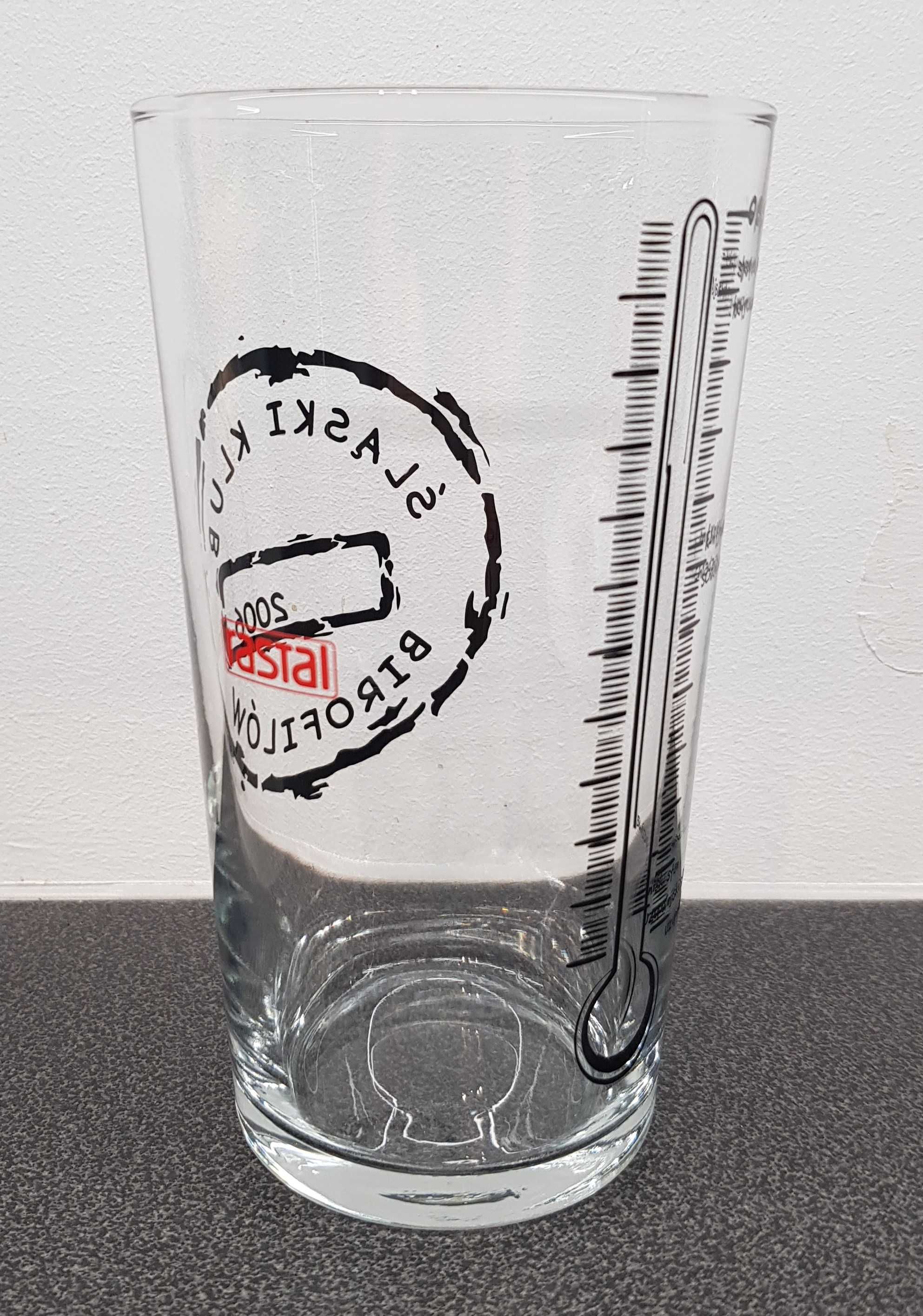 Szklanka do piwa 0,5 l RASTAL, browar - Śląski Klub Birofilów
