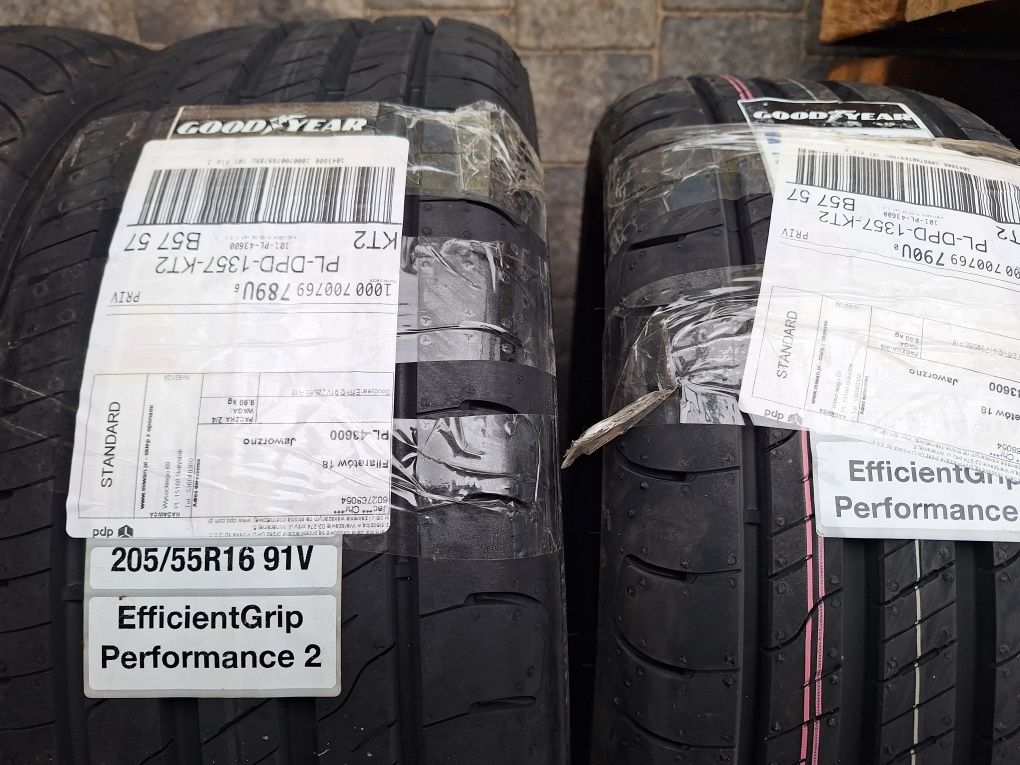 Opony Goodyear Efficientgrip Performance 2 205/55 R16 91 V