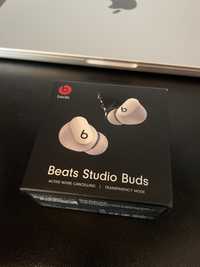 Beats Studio Buds białe nowe, gwarancja 2 lata