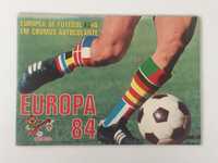 Caderneta de cromos futebol Europa 84