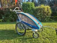 Thule Chariot CX1 – przyczepka rowerowa jednoosobowa z pełnym zestawem
