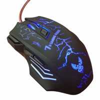 Игровая мышка GAMING MOUSE X7 проводная мышь с LED с подсветкой 4800 d