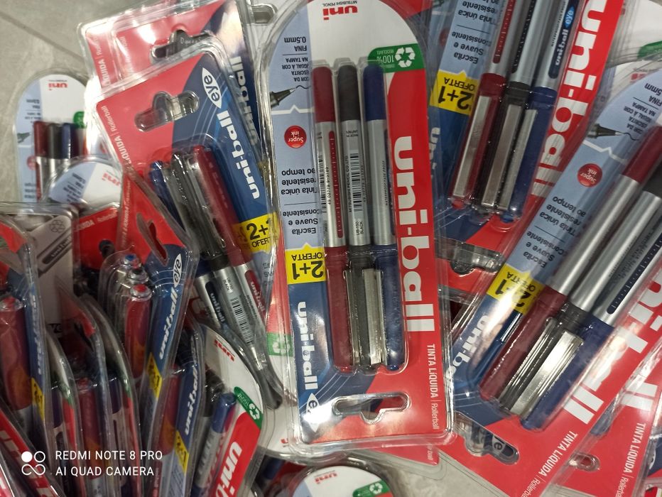 Material escolar Novo nas embalagens 1€ a escolher