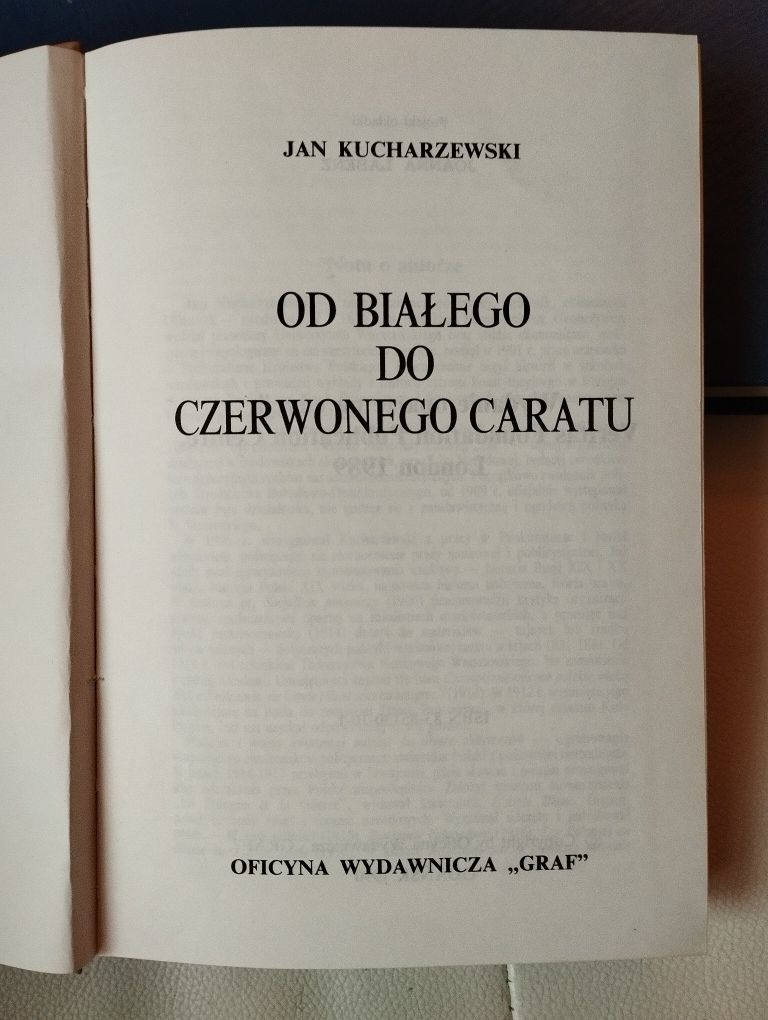 Kucharzewski od białego do czerwonego caratu