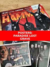 Metal Hammer 2014 - Behemoth, Plakat: Grave, Paradise Lost