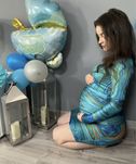 Sukienka ciążowa baby shower