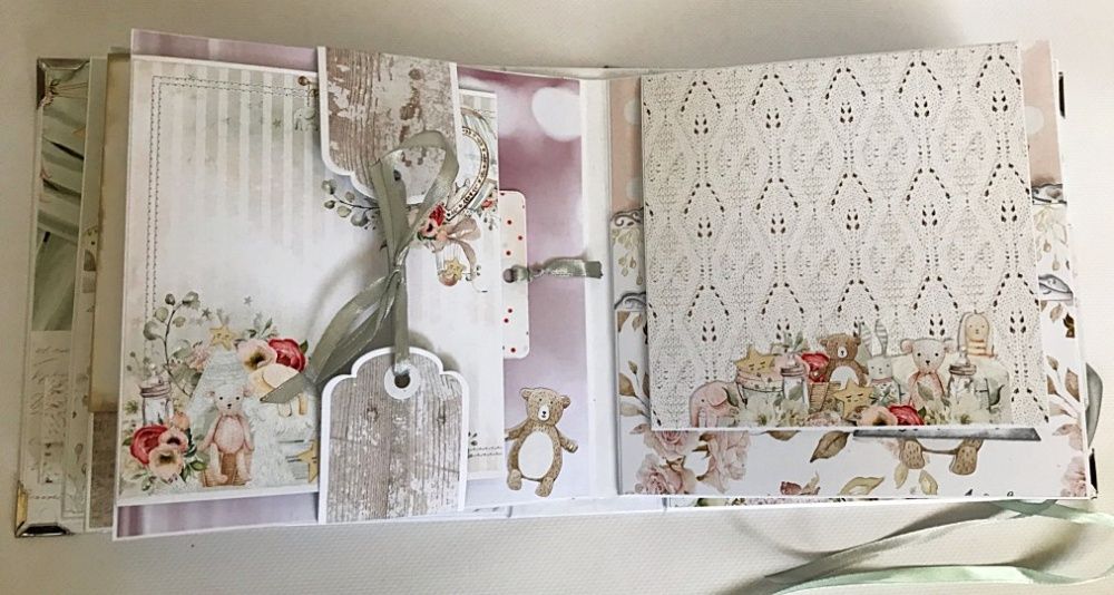 Album ciążowy scrapbooking
