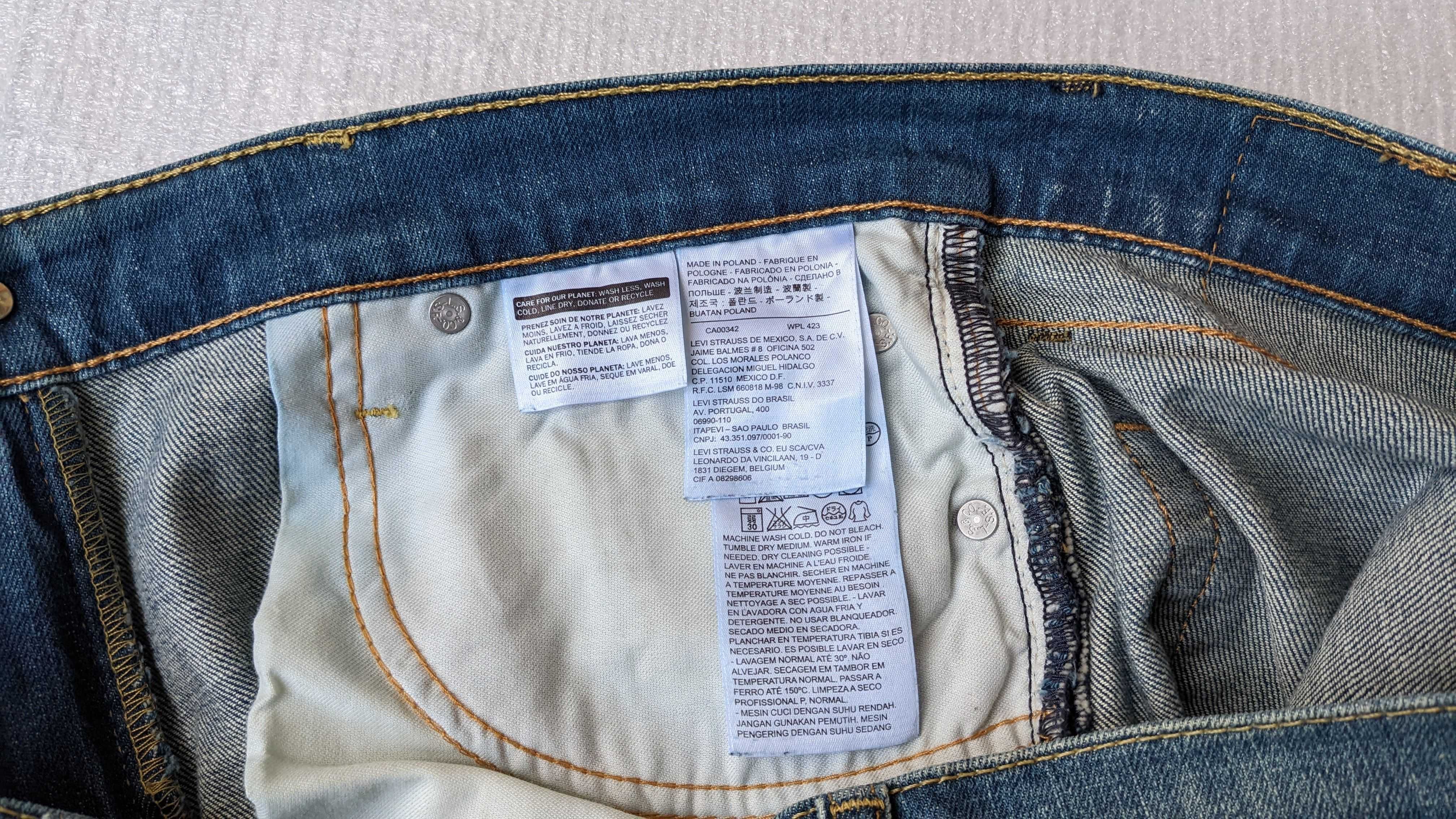 Джинсы Levi's 504 30х34