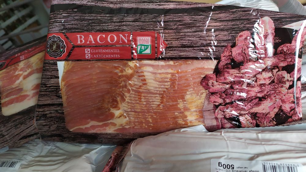 Бекон слайсований, бекон Угорщина, бекон нарізка, бекон слайс, Дріпол