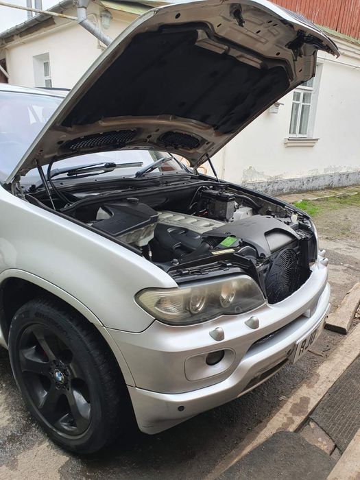 Мотор двигун АКПП BMW X5 e53 разборка шрот 3.0d бмв х5 запчасти детали