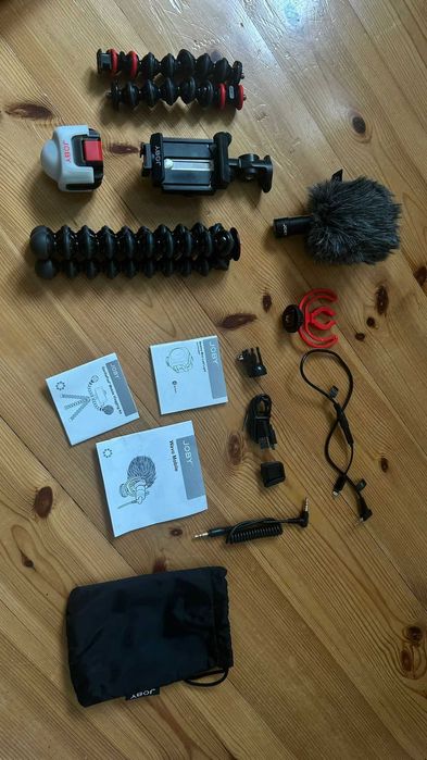 JOBY GorillaPod Mobile Vlogging Kit – zestaw do vlogowania, streamingu