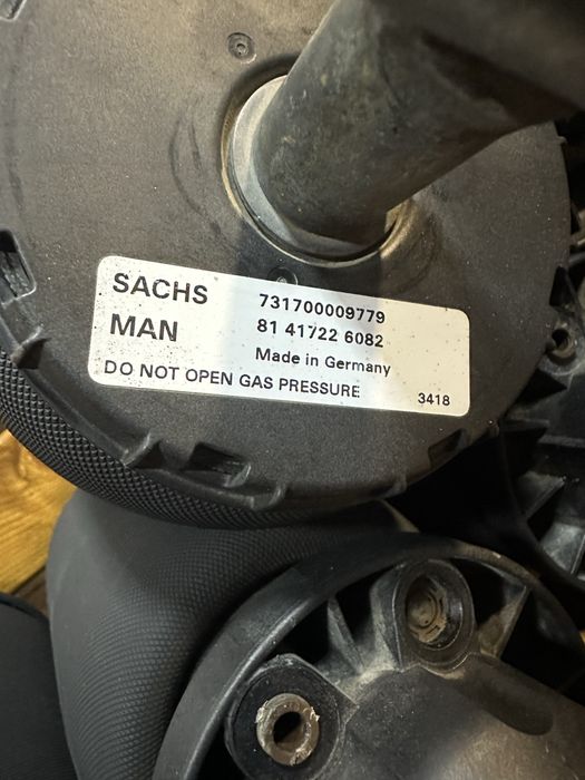 Подушки кабіни МАН-TGX орігнал 2018-2023р