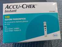 Accu Chek Instant 100 sztuk paski testowe do glukometru  Nowe