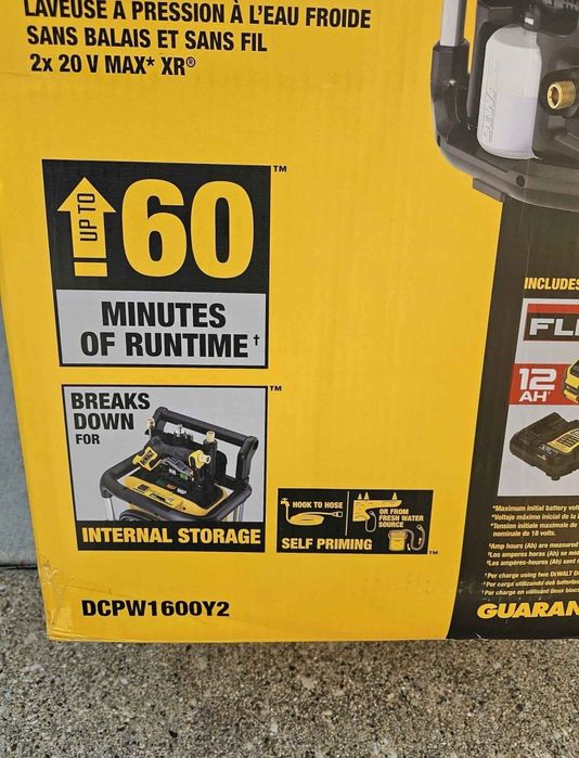 DeWalt DCMPW1600Y2 - myjka ciśnieniowa
