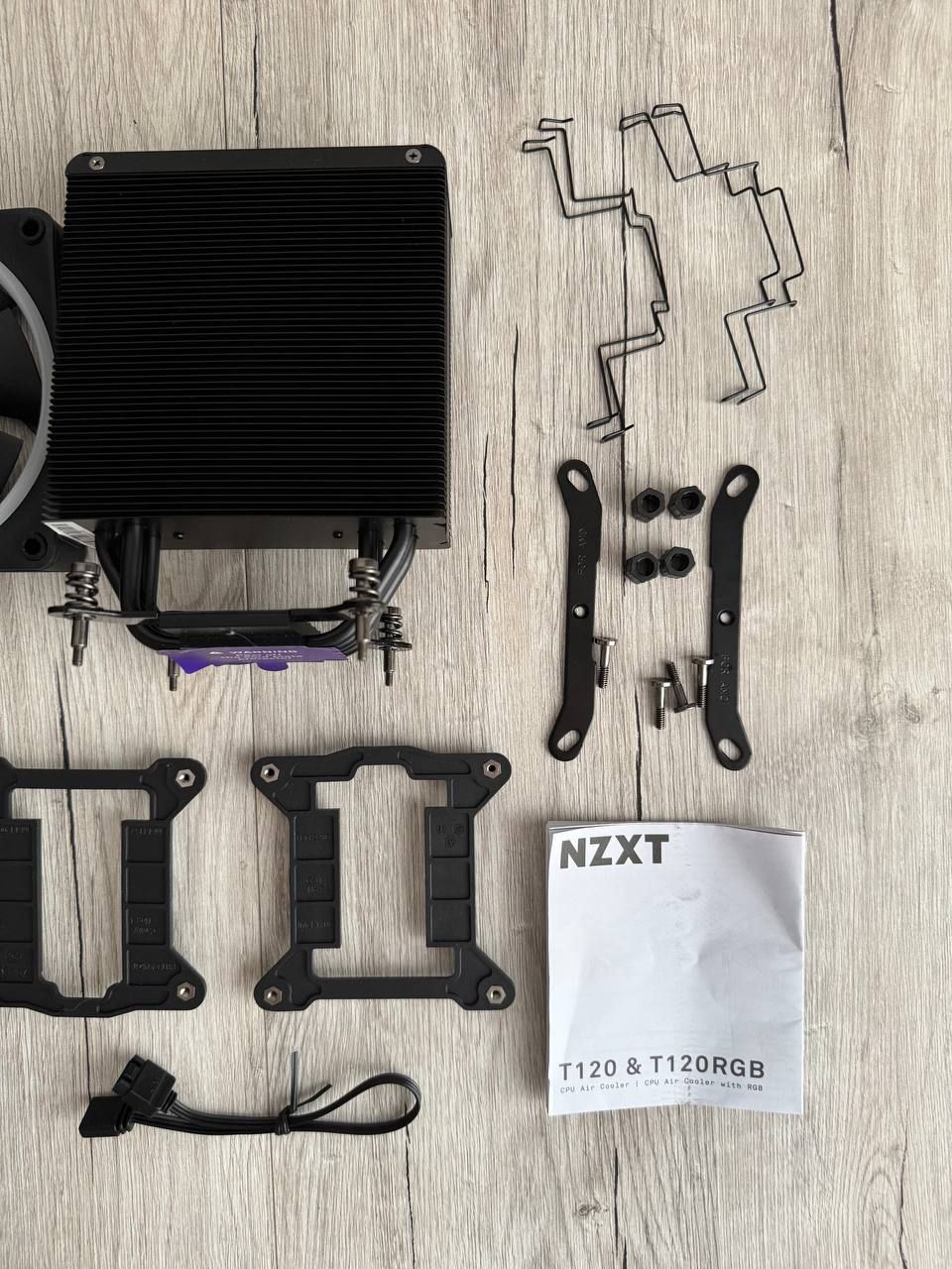 Кулер NZXT T120 RGB, чорний (RC-TR120-B1)