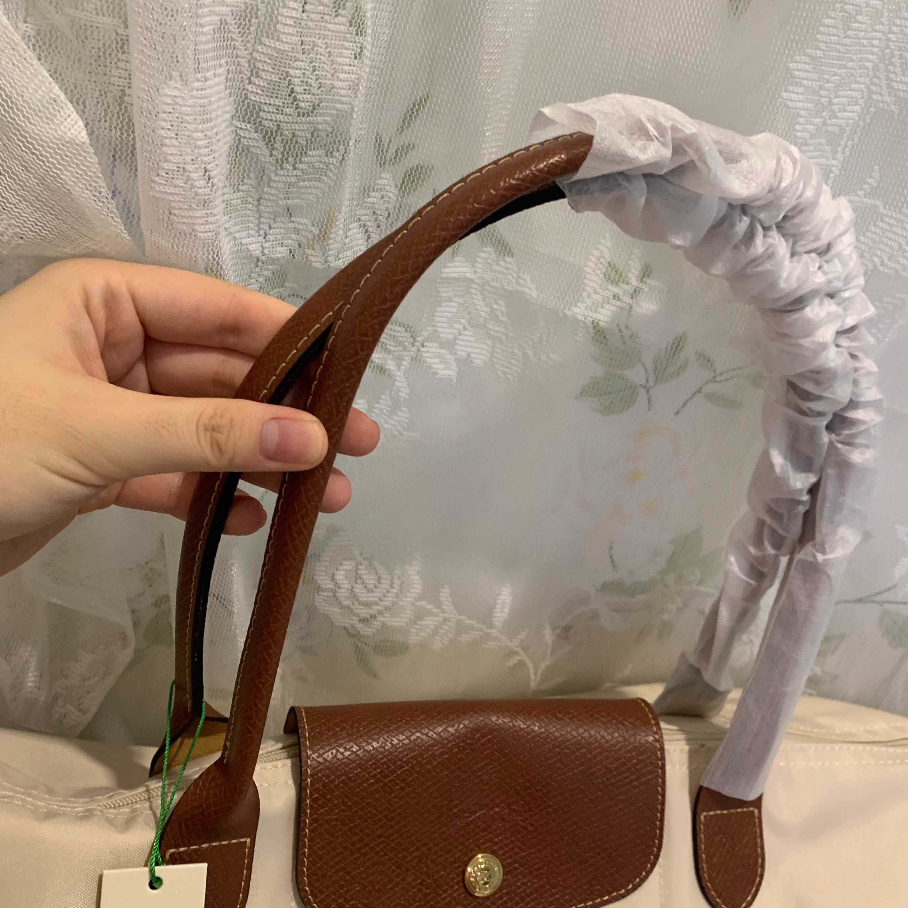 LongChamp Torba torebowa LE PLIAGE ORIGINAL L, Biały papierowy