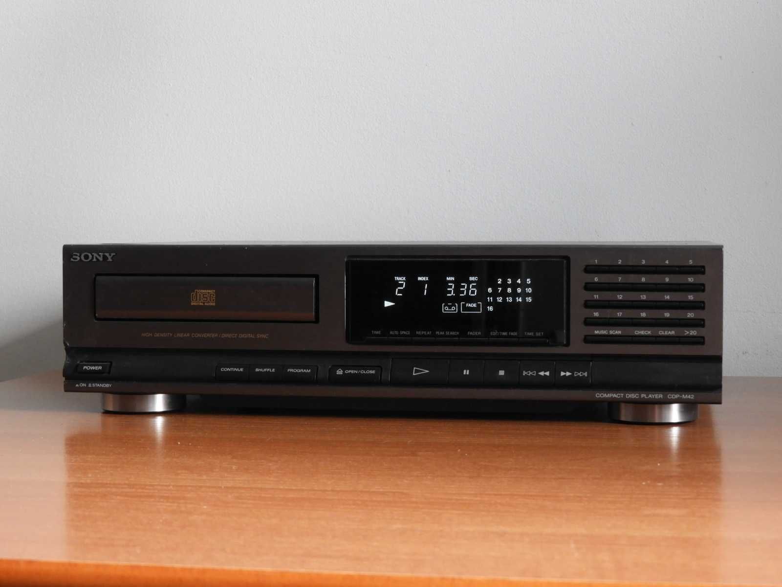 Odtwarzacz CD Sony CDP - M42